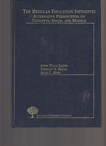 Stock image for The Regular education initiative: Alternative perspectives on concepts, issues, and models for sale by HPB-Red