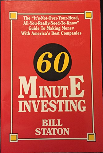 Imagen de archivo de Sixty Minute Investing a la venta por ThriftBooks-Dallas