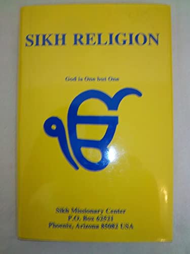 Stock image for Sikh Religion for sale by Gulf Coast Books