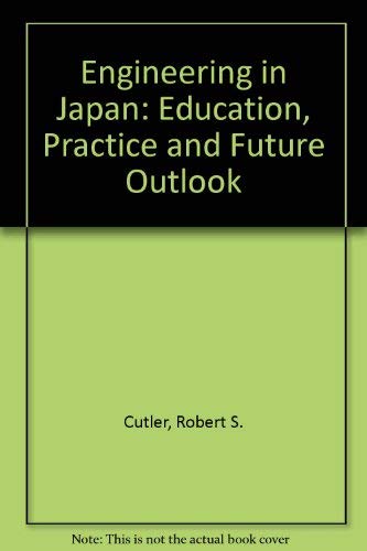 Imagen de archivo de Engineering in Japan: Education, Practice and Future Outlook a la venta por HPB-Red