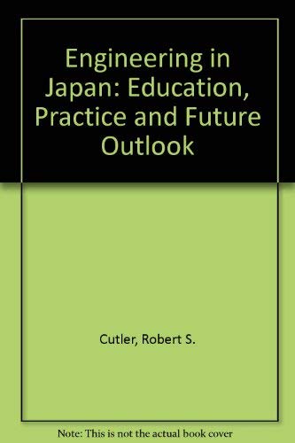 Stock image for Engineering in Japan: Education, Practice and Future Outlook for sale by HPB-Red