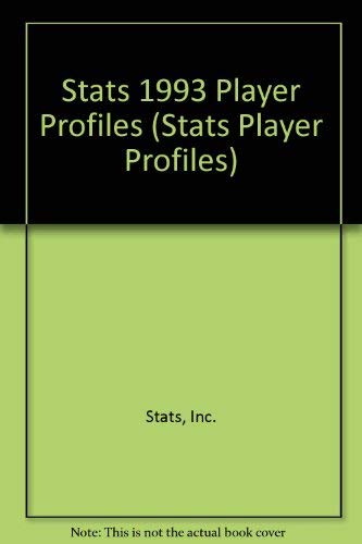 Stock image for STATS 1993 Player Profiles for sale by Willis Monie-Books, ABAA