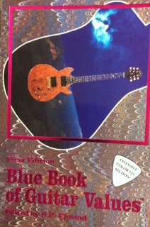 Beispielbild fr Blue Book of Guitar Values zum Verkauf von HPB Inc.