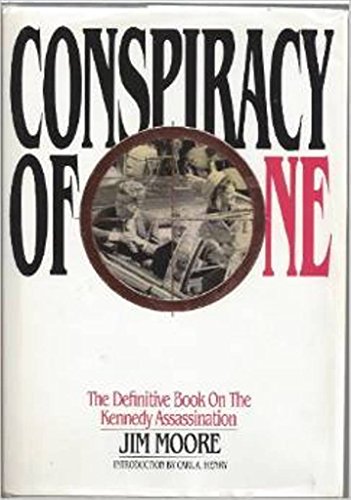 Imagen de archivo de Conspiracy of One a la venta por Wonder Book