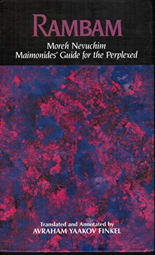 9780962622687: Rambam: Maimonides' Guide for the Perplexed:Part 1: chapters 1-49