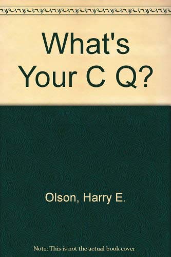 Imagen de archivo de What's Your C Q? a la venta por Wonder Book