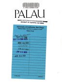 Stock image for Palau for sale by Better World Books