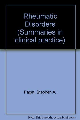 Stock image for Rheumatic Disorders (Summaries in Clinical Practice) for sale by Phatpocket Limited