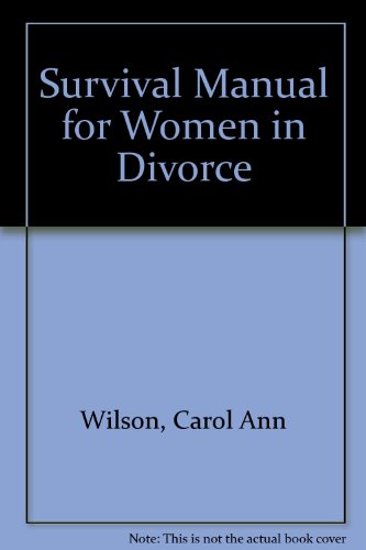 Beispielbild fr Survival Manual for Women in Divorce zum Verkauf von Robinson Street Books, IOBA