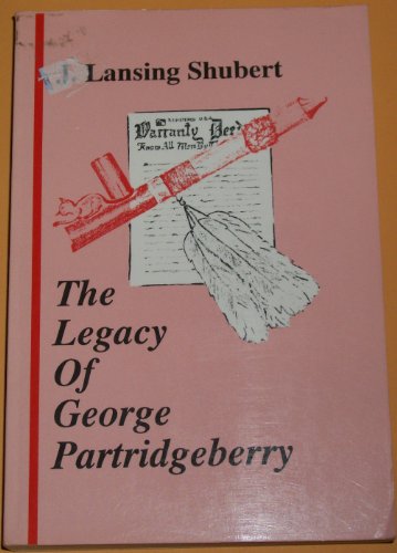 Imagen de archivo de The Legacy of George Partridgeberry a la venta por General Eclectic Books