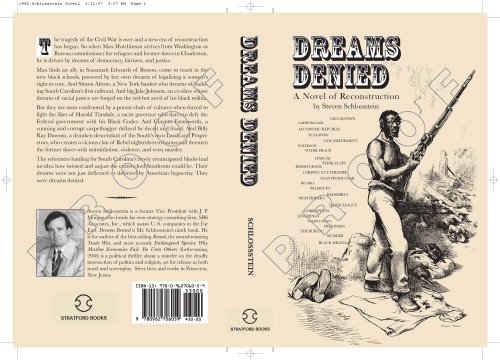 Stock image for Dreams Denied: A Novel of Reconstruction for sale by Midtown Scholar Bookstore