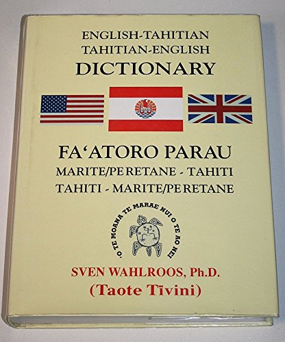 Beispielbild fr English-Tahitian, Tahitian-English Dictionary (Tahitian Edition) zum Verkauf von dsmbooks