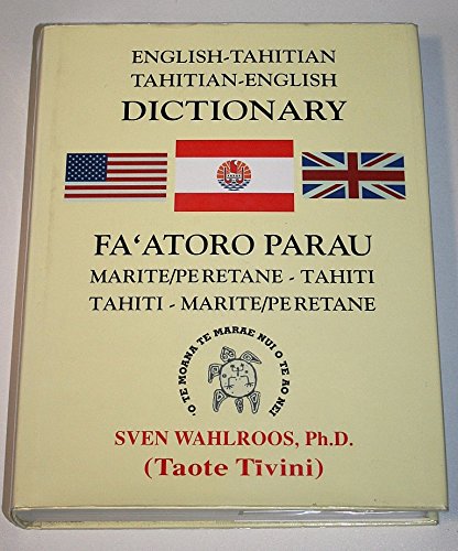 Imagen de archivo de English-Tahitian, Tahitian-English Dictionary (Tahitian Edition) a la venta por dsmbooks