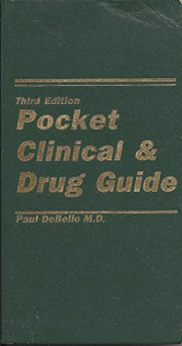 9780962716027: Pocket clinical & drug guide