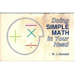 Stock image for Doing Simple Math in Your Head for sale by Wonder Book