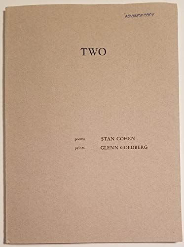 Beispielbild fr Stan Cohen Poems and Glenn Goldberg Prints: Two zum Verkauf von ANARTIST