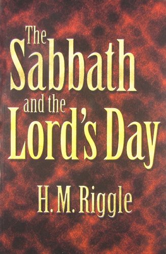 Imagen de archivo de The Sabbath and the Lords day a la venta por Hawking Books