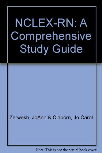 Stock image for NCLEX-RN: A Comprehensive Study Guide for sale by Hawking Books