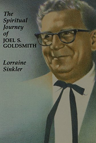 Imagen de archivo de The Spiritual Journey of Joel S. Goldsmith a la venta por Front Cover Books