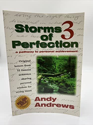 Imagen de archivo de Storms of Perfection Vol. 3 : A Pathway to Personal Achievement a la venta por Better World Books