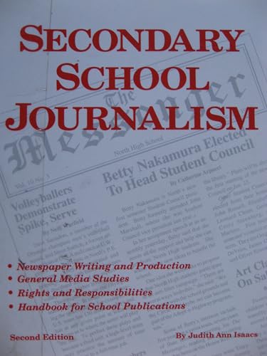 9780962964503: Secondary School Journalism