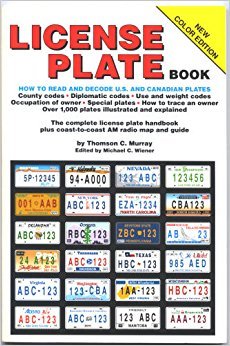 Stock image for License Plate Book for sale by ThriftBooks-Atlanta
