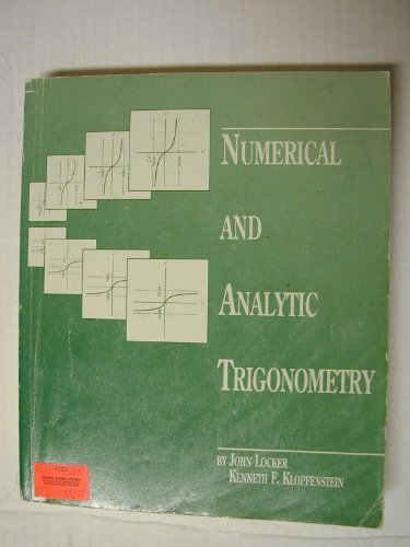 Stock image for Numerical and analytic trigonometry for sale by ThriftBooks-Dallas