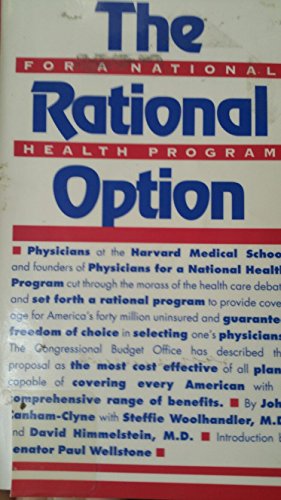 Stock image for The Rational Option for a National Health Program for sale by HPB-Red