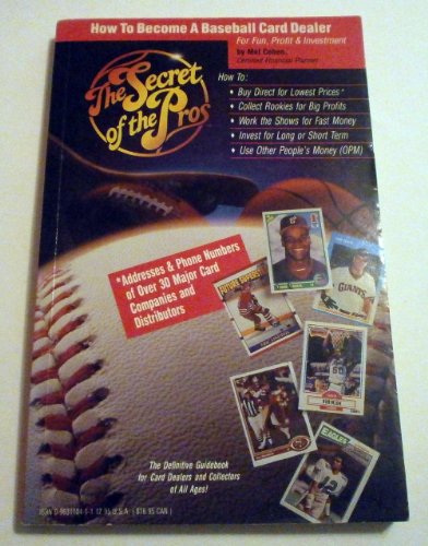 Imagen de archivo de How To Become a Baseball Card Dealer a la venta por Table of Contents