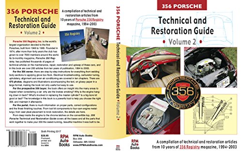Beispielbild fr 356 Porsche - Technical and Restoration Guide Volume 2 zum Verkauf von Armchair Motorist