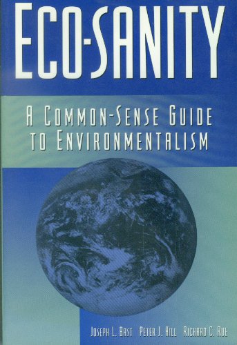 Imagen de archivo de Eco-Sanity: A Common Sense Guide To Environmentalism a la venta por HPB-Diamond