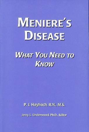 Stock image for Meniere's Disease : What you need to know for sale by SecondSale