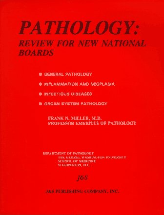 Imagen de archivo de Pathology: Review for New National Boards a la venta por Wonder Book
