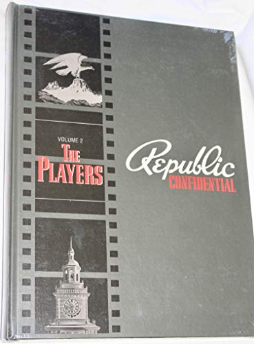 Imagen de archivo de Republic Confidential, Volume 2: The Players a la venta por medimops