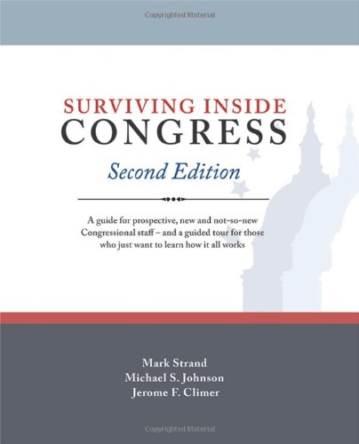 Imagen de archivo de Surviving Inside Congress a la venta por Wonder Book