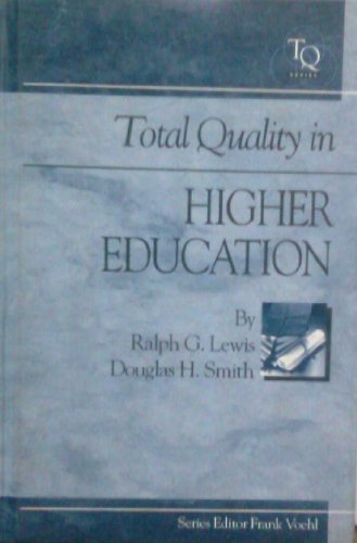 Stock image for Total Quality in Higher Education for sale by Solr Books