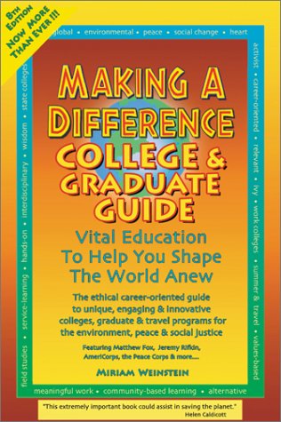 Stock image for Making a Difference: College and Graduate Guide for sale by ThriftBooks-Atlanta