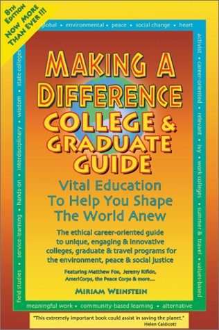 9780963461865: Making a Difference : College and Graduate Guide