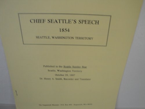 Stock image for The Eyes of Chief Seattle for sale by Front Cover Books
