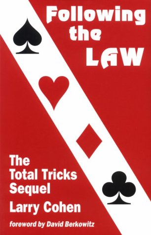 Beispielbild fr Following the Law : The Total Tricks Sequel zum Verkauf von Better World Books