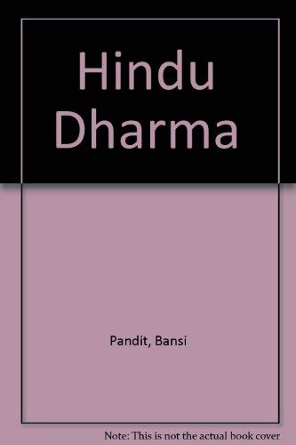 Stock image for Hindu Dharma for sale by Wonder Book