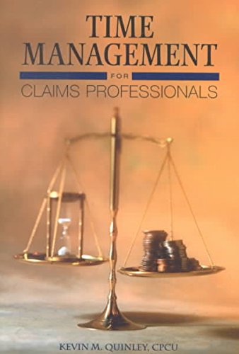 Stock image for Time Management for Claims Professionals for sale by Jenson Books Inc