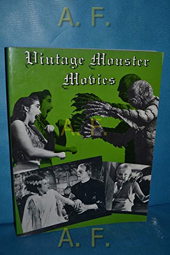 Imagen de archivo de Vintage Monster Movies a la venta por Saucony Book Shop