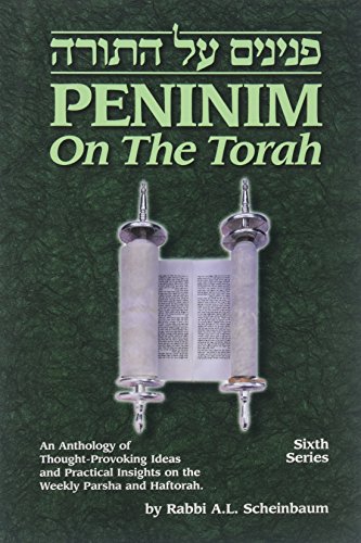 Beispielbild fr Peninim on the Torah: An Anthology of Thought Provoking Ideas, Practical Insights, and Review Questions & Answers on The Weekly Parsha zum Verkauf von Books From California