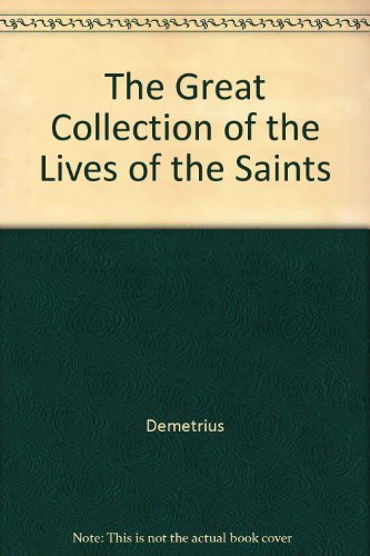 Stock image for The Great Collection of the Lives of the Saints, Vol. 1: September for sale by dsmbooks