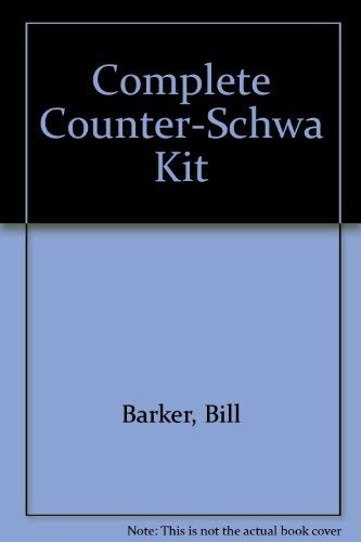 9780963591425: Complete Counter-Schwa Kit