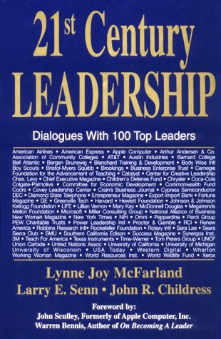 Beispielbild fr 21st Century Leadership : Dialogues with One-Hundred Top Leaders zum Verkauf von Better World Books