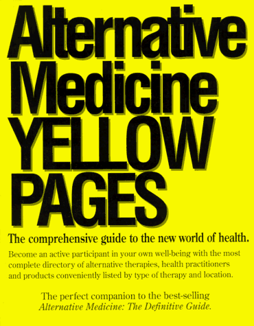 Imagen de archivo de Alternative Med Yellow Pages a la venta por ThriftBooks-Atlanta