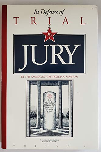 Stock image for Trial by jury for sale by The Book Spot