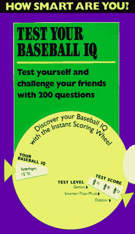 Beispielbild fr Test Your Baseball IQ (How Smart Are You?) zum Verkauf von Wonder Book